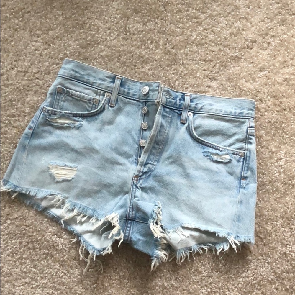 AGOLDE denim shorts 25